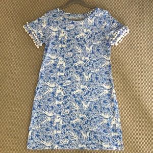 Lily Pulitzer t-shirt dress. Size large.